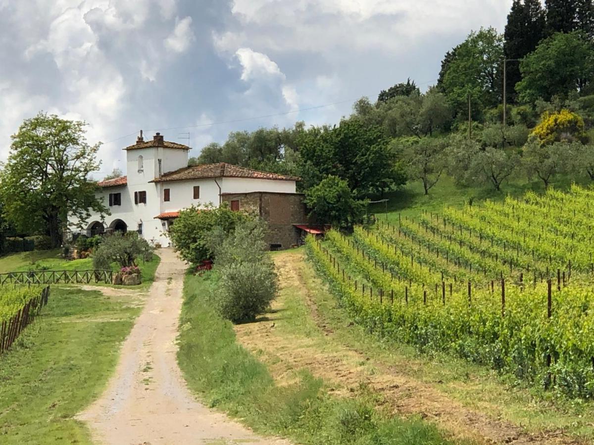 Vila Azienda Agricola Il Poggiolino Pelago Exteriér fotografie